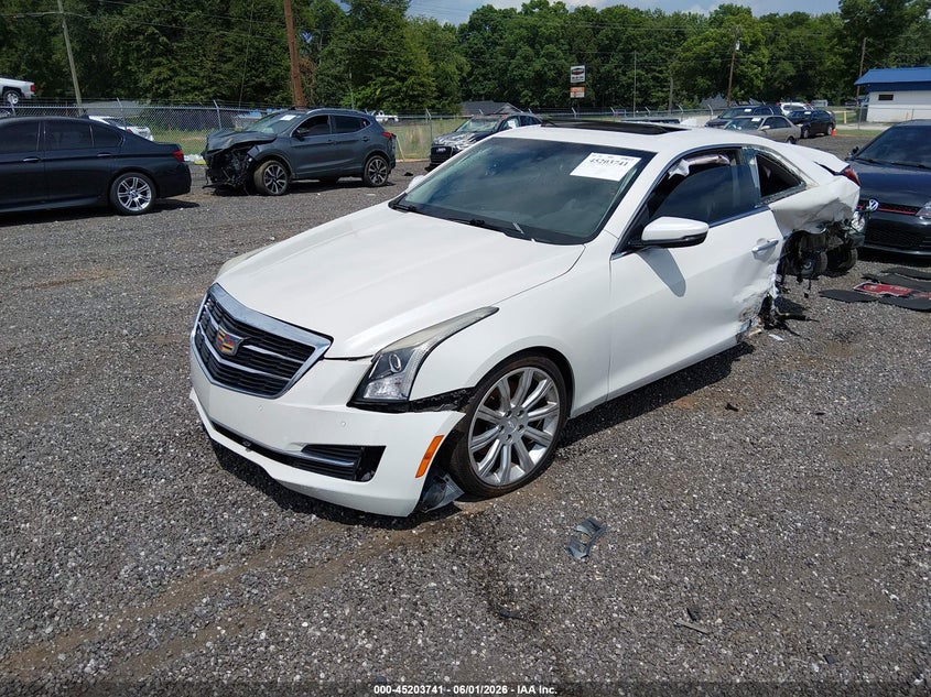 Vin: 1g6ab1rx1h0140545, lot: 45701482, cadillac ats luxury 20172
