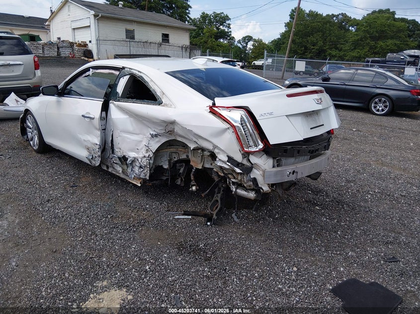 Vin: 1g6ab1rx1h0140545, lot: 45701482, cadillac ats luxury 20173