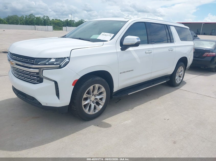 Vin: 1gnscfkdxnr120188, lot: 45701515, chevrolet suburban 2wd premier 20222