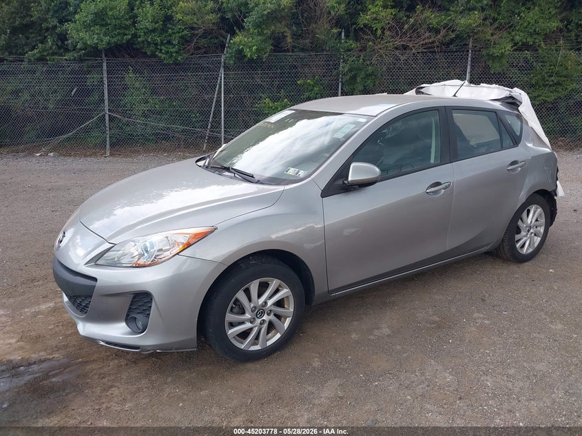Vin: jm1bl1lp8d1749935, lot: 45701519, mazda mazda3 i touring 20132