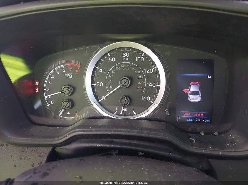 VIN 5YFEPMAE2MP212865 2021 TOYOTA COROLLA LE