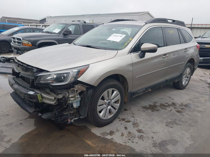 Vin: 4s4bsahc7k3284652, lot: 45701537, subaru outback 2.5i premium 20192