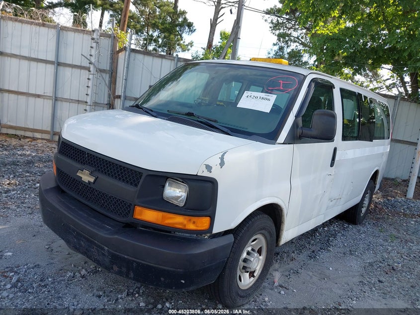 Vin: 1gcwgabf0g1138123, lot: 45701547, chevrolet express 2500 work van 20162