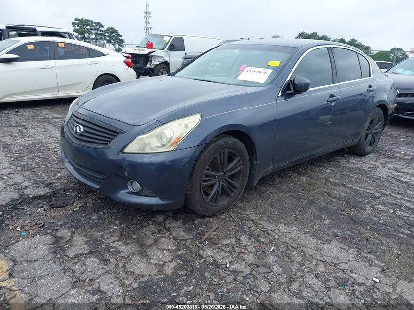 Vin: jn1dv6ap2bm602690, lot: 45701557, infiniti g25 journey 20112