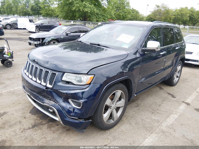 2014 Jeep Grand Cherokee Overland 1C4RJFCG6EC398773 photo 1