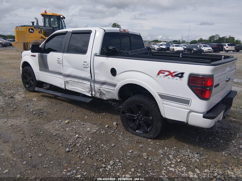 Vin: 1ftfw1efxdfd58317, lot: 45701611, ford f-150 fx4 20133