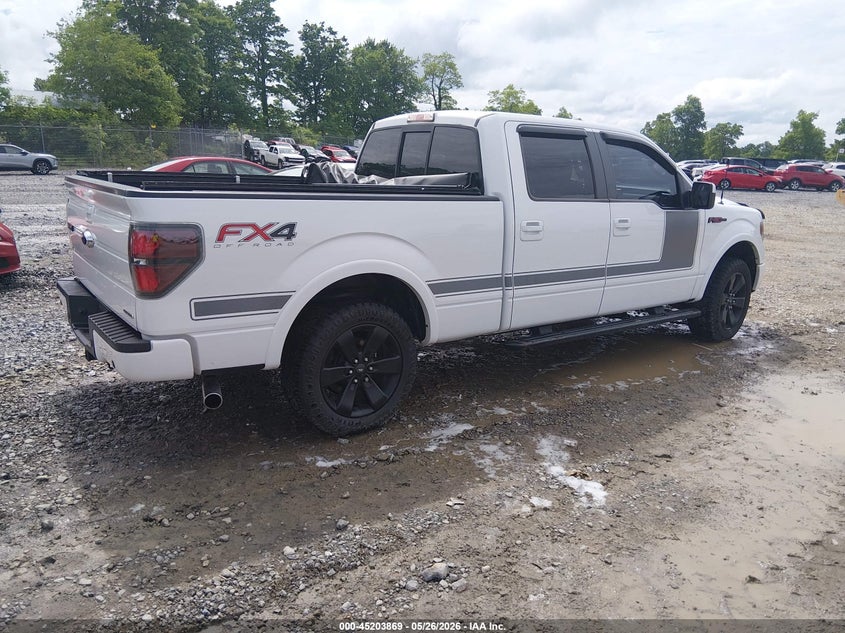 Vin: 1ftfw1efxdfd58317, lot: 45701611, ford f-150 fx4 20134