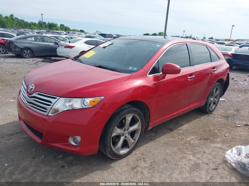 Vin: 4t3bk3bb9bu061395, lot: 45701619, toyota venza base v6 20112