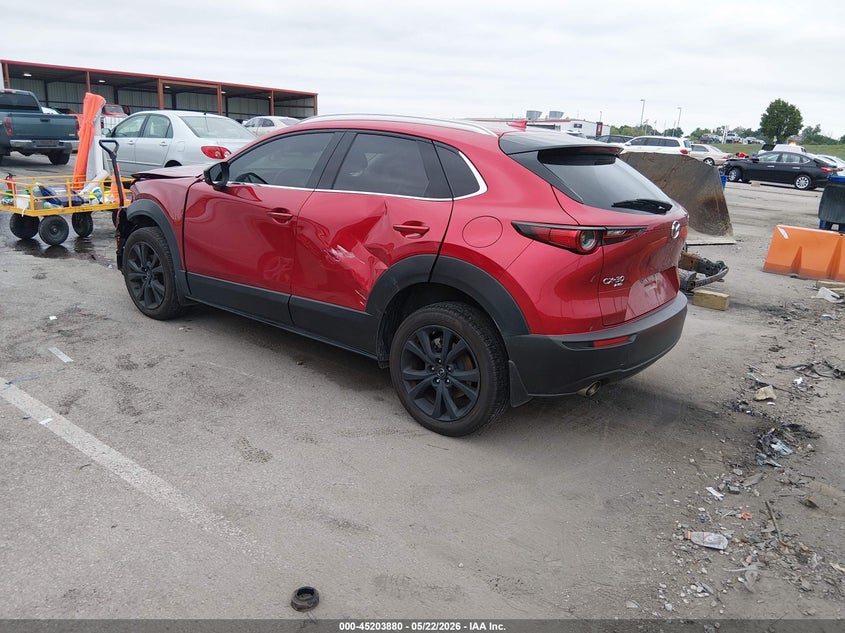 Vin: 3mvdmbey2pm501221, lot: 45701621, mazda cx-30 2.5 turbo premium plus 20233