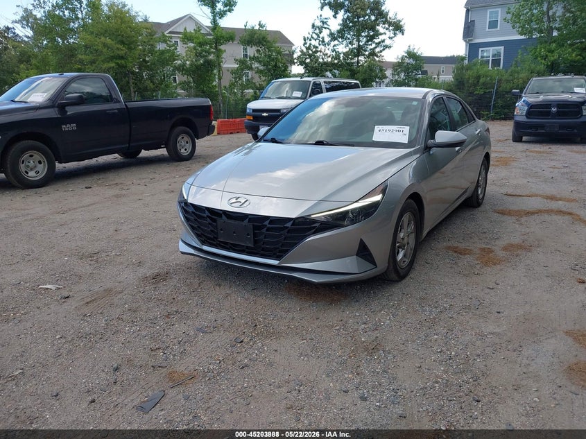 2021 HYUNDAI ELANTRA 2.0L I-4 DOHC, VVT, (VIN: 5NPLL4AG3MH049841