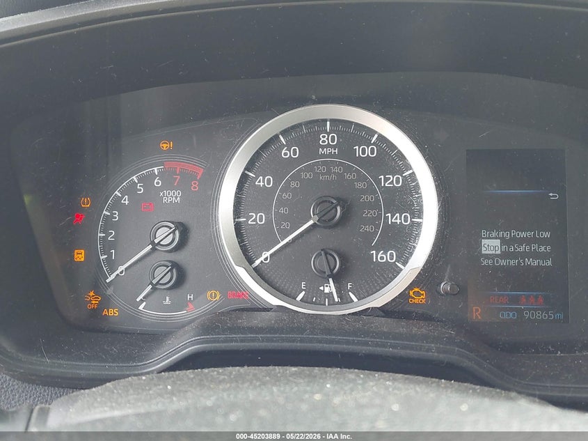 2022 TOYOTA COROLLA auction photo 7