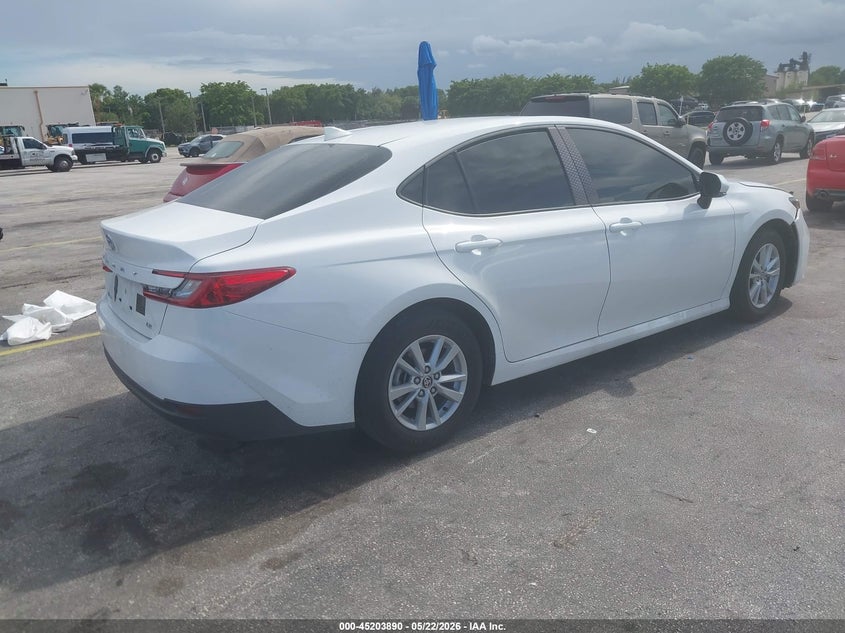 2025 TOYOTA CAMRY auction photo 4