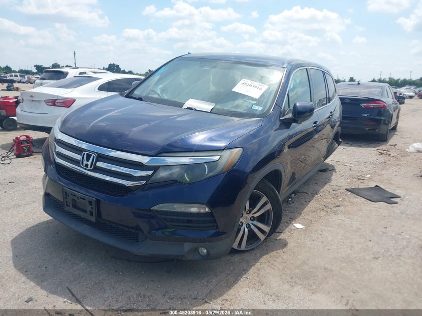 Vin: 5fnyf5h36jb005431, lot: 45701657, honda pilot ex 20182