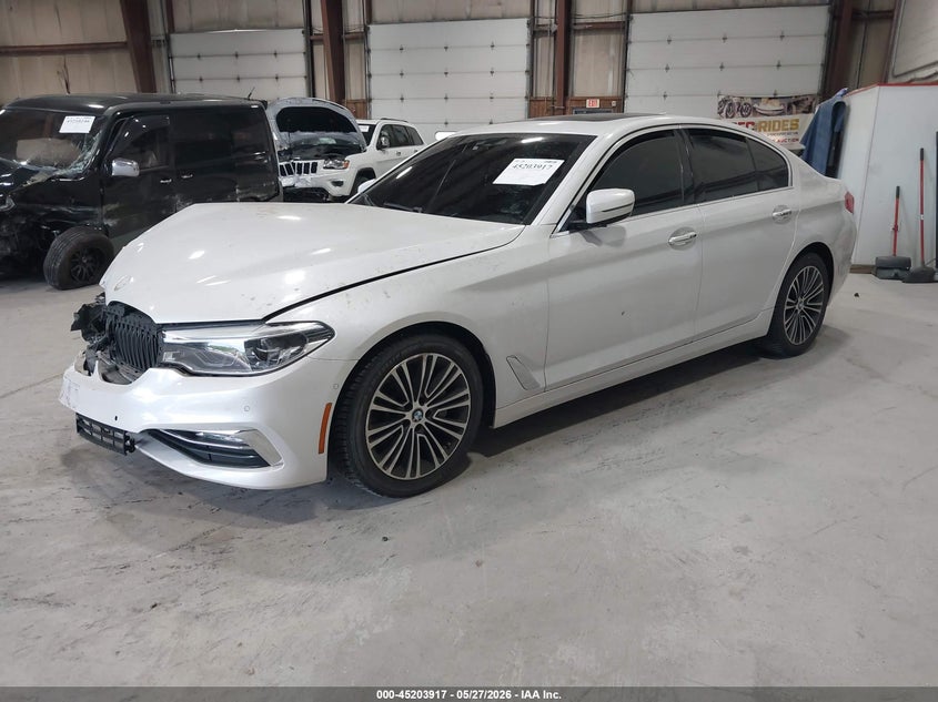 Vin: wbaja5c37hg456257, lot: 45701658, bmw 530i 20172
