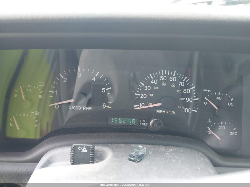 2000 Jeep Cherokee Sport VIN: 1J4FF48S0YL142584 Lot: 45203928