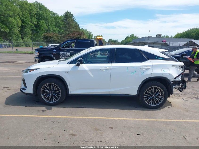 VIN: 2T2SZMDA2LC224062 2020 LEXUS RX 350 F SPORT