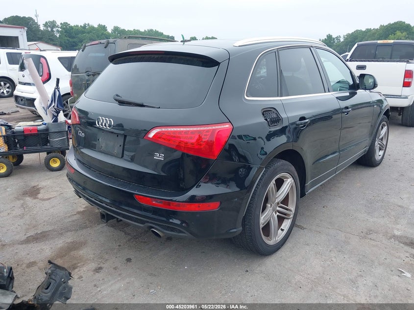 2010 Audi Q5 3.2 3.2 Premium black Lot 111045203961 Vin WA1WKAFPXAA033737