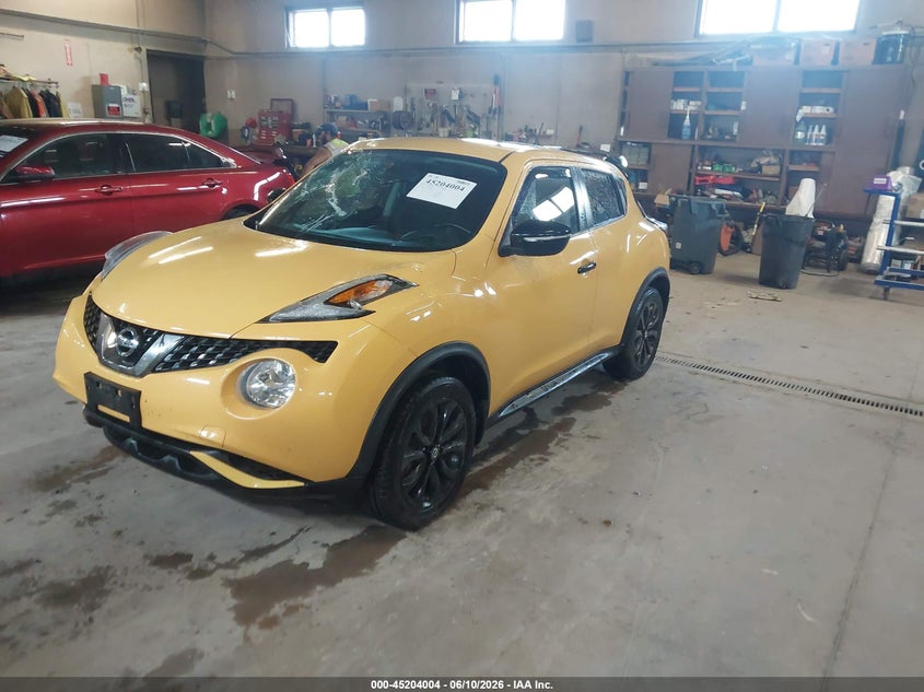 Vin: jn8af5mv3gt656938, lot: 45701745, nissan juke sv 20162