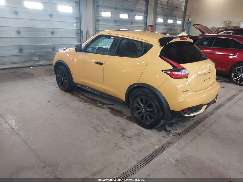 Vin: jn8af5mv3gt656938, lot: 45701745, nissan juke sv 20163