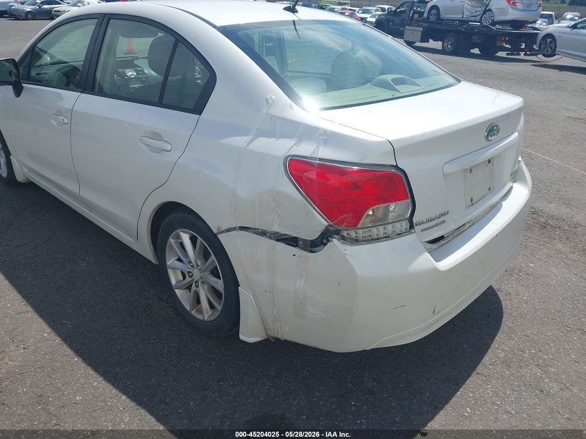 2013 SUBARU IMPREZA SEDAN 2.0L H-4 DOHC, VVT, 148HP