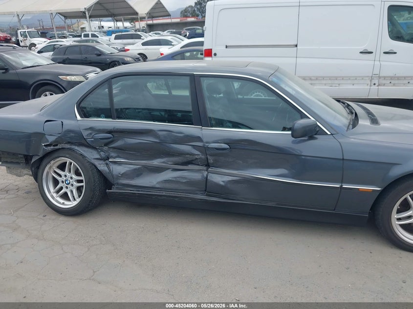 2000 BMW 740Il VIN: WBAGH8340YDP08450 Lot: 45204060