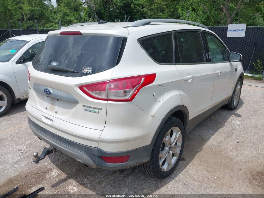 Vin: 1fmcu0j93fuc35889, lot: 45701832, ford escape titanium 20154