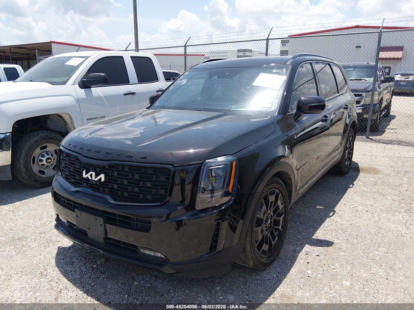 Vin: 5xyp5dhc2ng201843, lot: 45701837, kia telluride sx 20222
