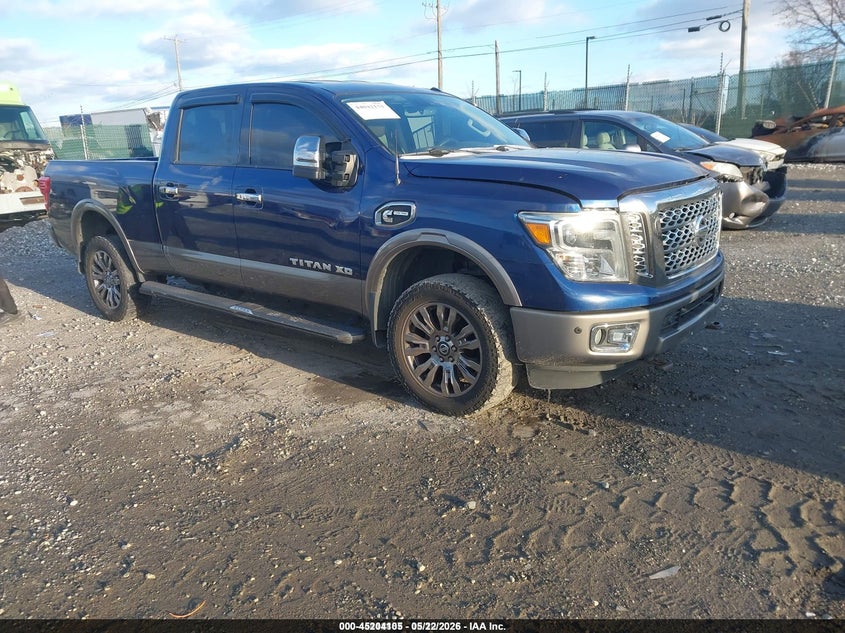 Vin: 1n6ba1f46gn514760, lot: 45701846, nissan titan xd platinum reserve diesel 2016 img_1