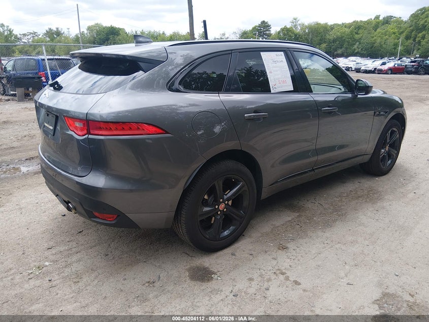 Vin: sadcl2bv5ha059130, lot: 45701853, jaguar f-pace 35t r-sport 20174