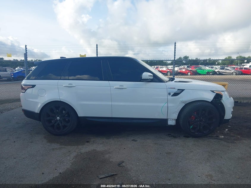 2017 Land Rover Range Rover Sport 5.0L V8 Supercharged/5.0L V8 Supercharged Dynamic VIN: SALWR2FE4HA134619 Lot: 45204119