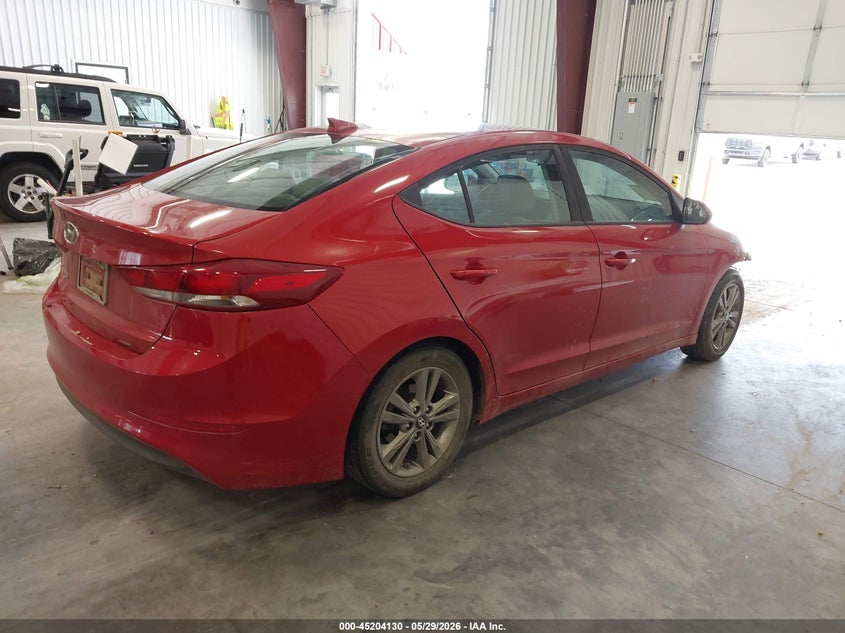 VIN 5NPD84LF1JH351912 2018 HYUNDAI ELANTRA SEL