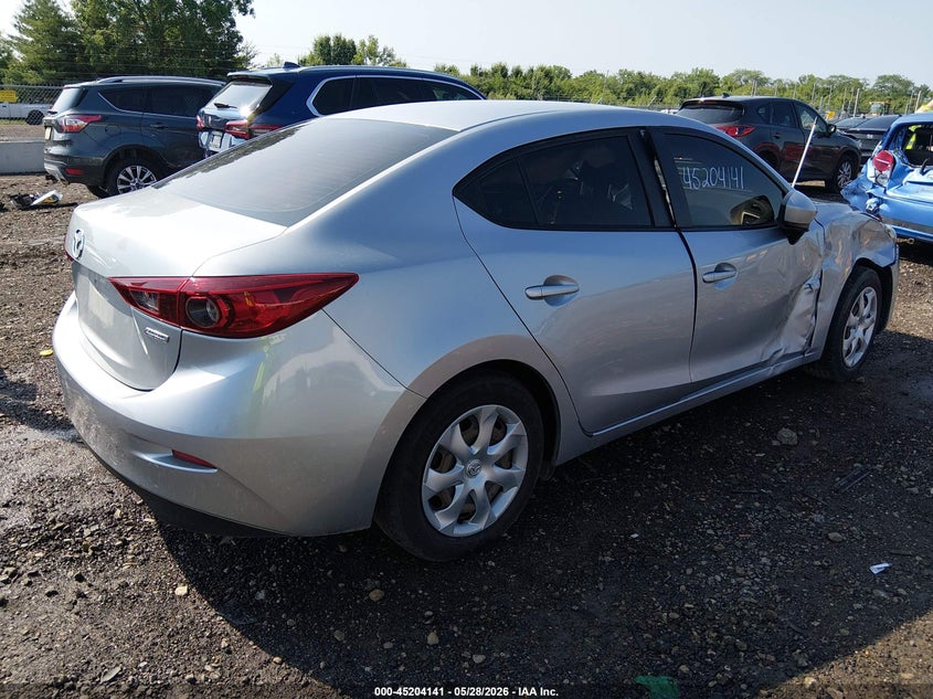 Vin: 3mzbn1u70jm160379, lot: 45701882, mazda mazda3 sport 20184