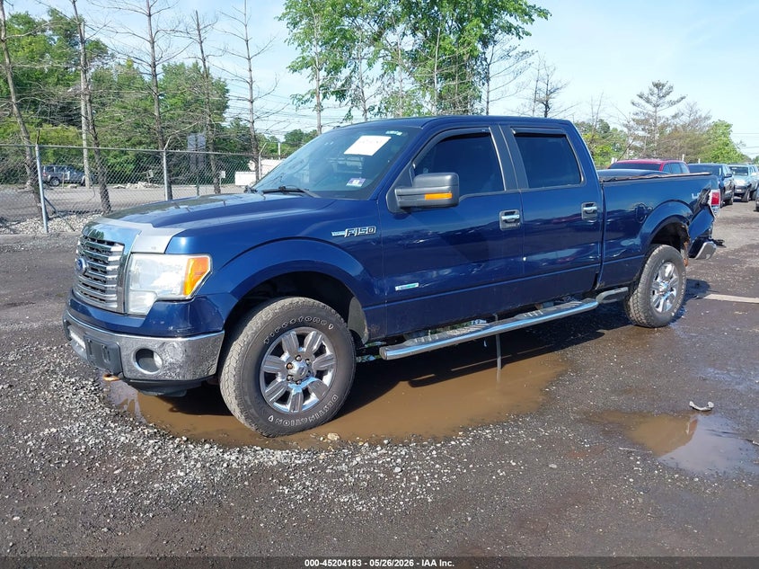 Vin: 1ftfw1et0bfc01950, lot: 45701924, ford f-150 xlt 20112
