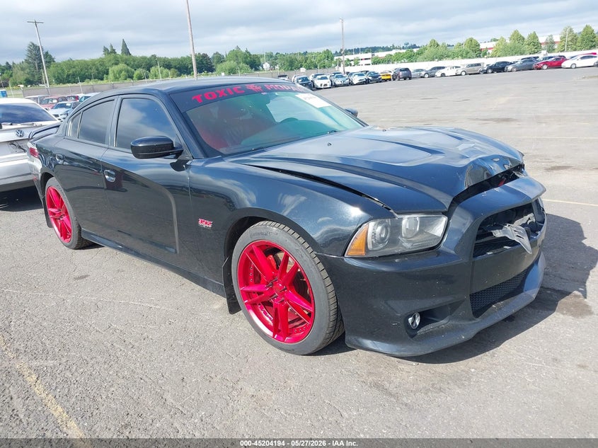 Vin: 2c3cdxgj4dh519793, lot: 45701935, dodge charger srt8 super bee 2013 img_1