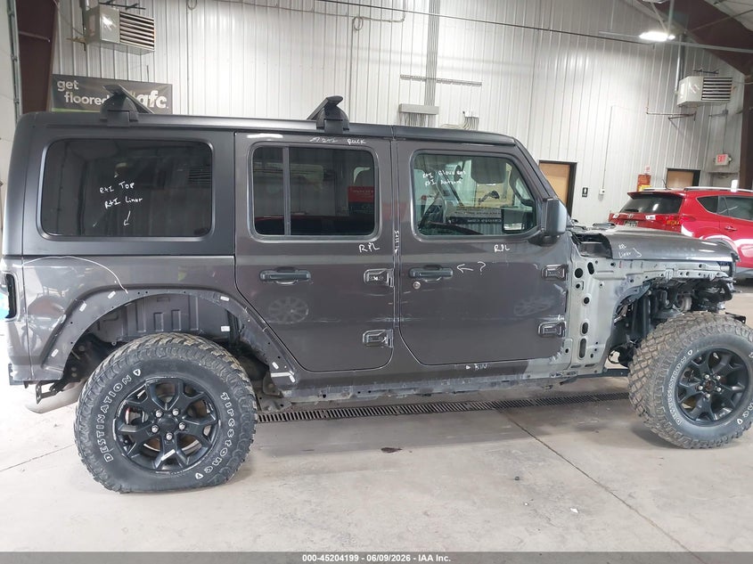 JEEP WRANGLER UNLIMITED 2021 VIN 1C4HJXDG2MW613255
