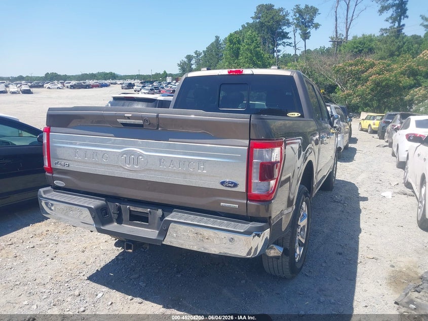 Vin: 1ftfw1e84pfc46716, lot: 45701941, ford f-150 king ranch 20234