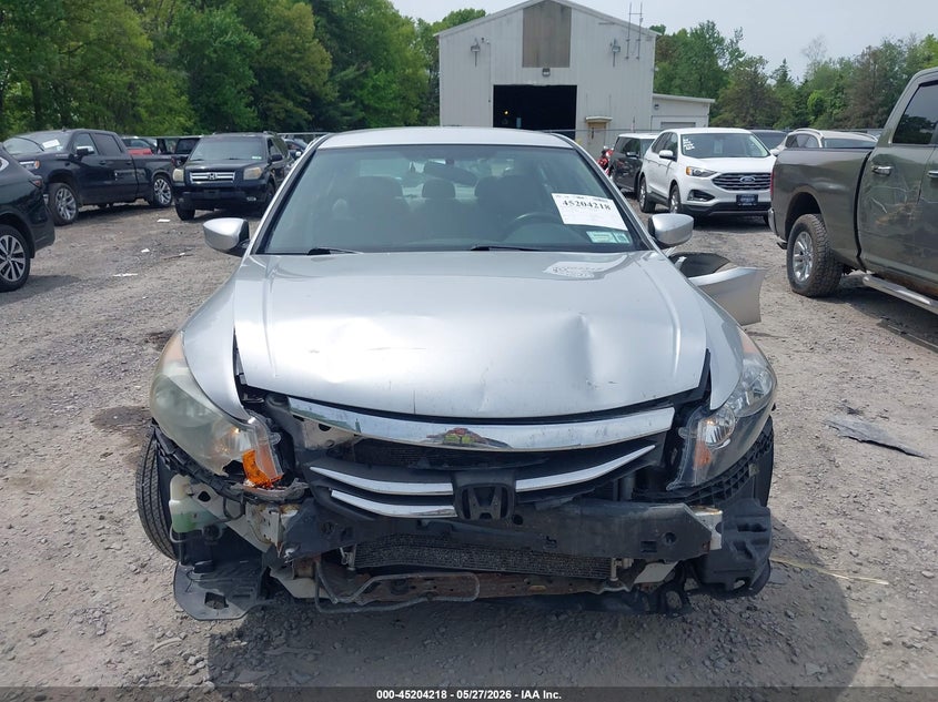2012 Honda Accord 2.4 2.4 Lx silver Lot 111045204218 Vin 1HGCP2F30CA020822