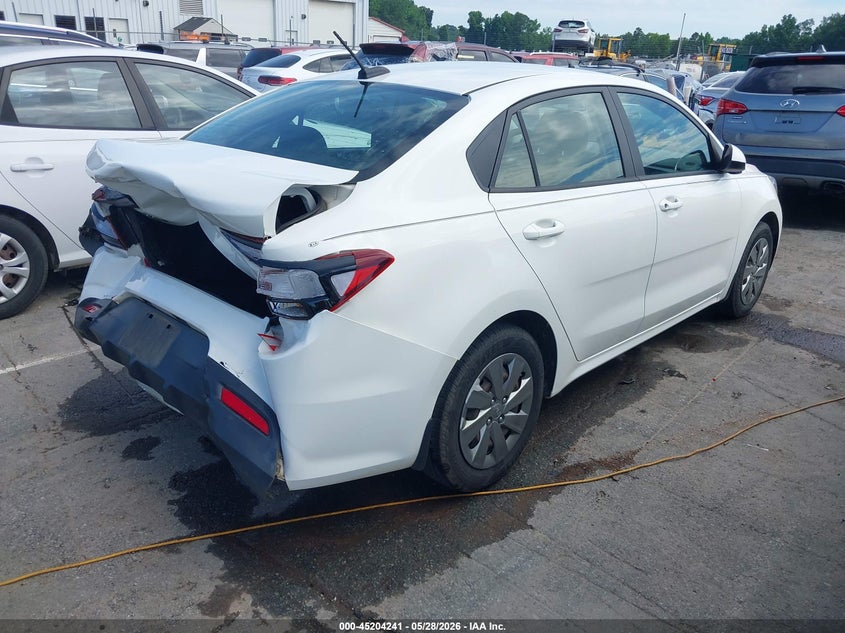Vin: 3kpa24ad5le335323, lot: 45701982, kia rio lx 20204