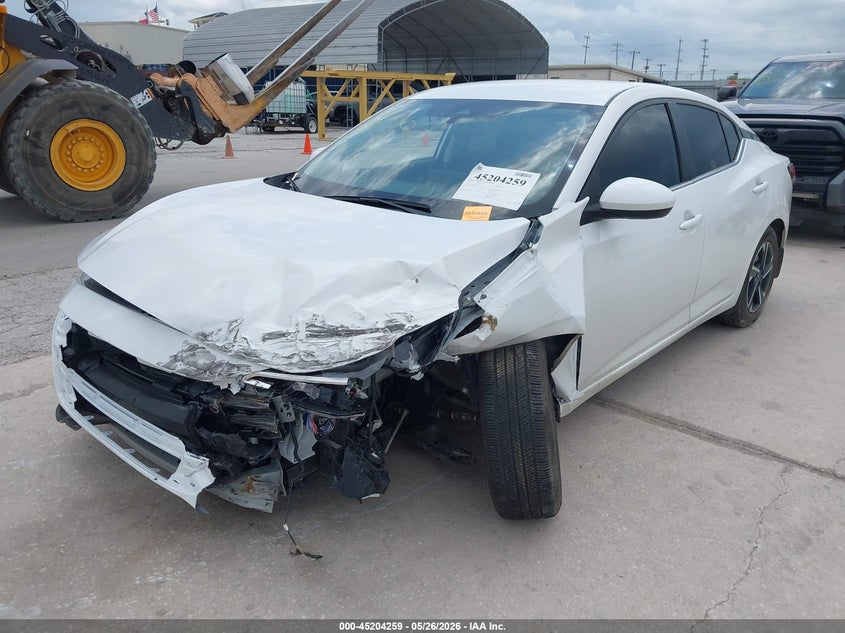 2025 NISSAN SENTRA auction photo 2