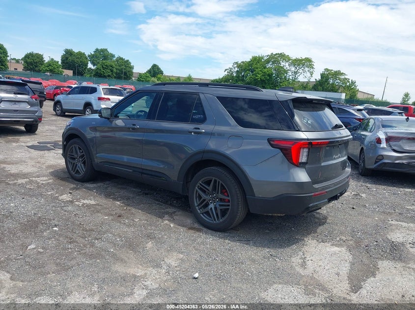 Vin: 1fmuk8kh7sgb66485, lot: 45702103, ford explorer st-line 20253