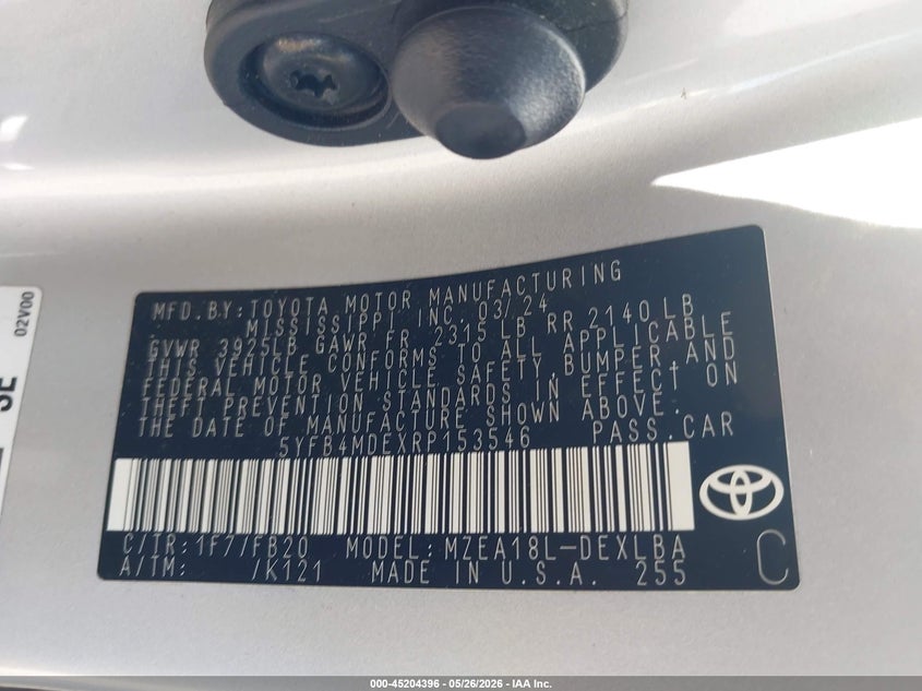 TOYOTA COROLLA - zdjęcie 9