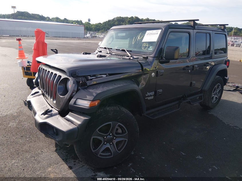 2018 Jeep Wrangler Unlimited Sport S 4x4 1C4HJXDG9JW126730 photo 1