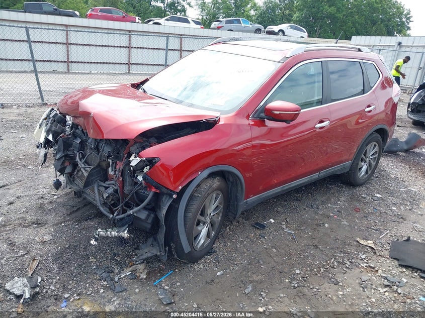 2015 Nissan Rogue Sl 5N1AT2MT4FC872518 photo 1