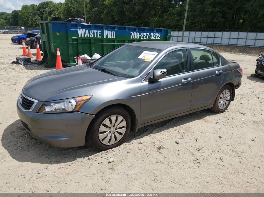 2008 Honda Accord 2.4 Lx JHMCP26378C038162 photo 1
