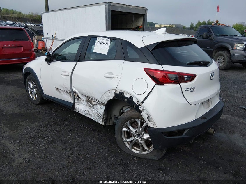 Vin: jm1dkfb76g0128519, lot: 45702172, mazda cx-3 sport 20163