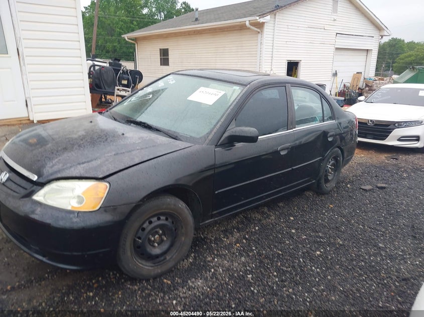 2002 Honda Civic Ex 1HGES26732L051141 photo 1