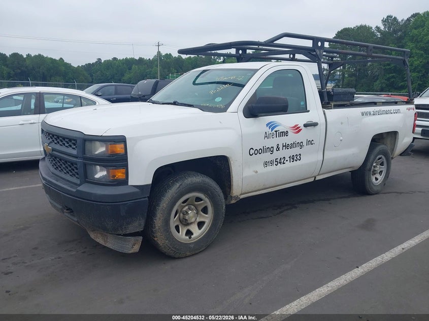 2015 Chevrolet Silverado 1500 Wt 1GCNKPEH5FZ216406 photo 1