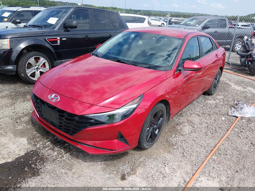 VIN 5NPLM4AG1NH066989 2022 HYUNDAI ELANTRA SEL