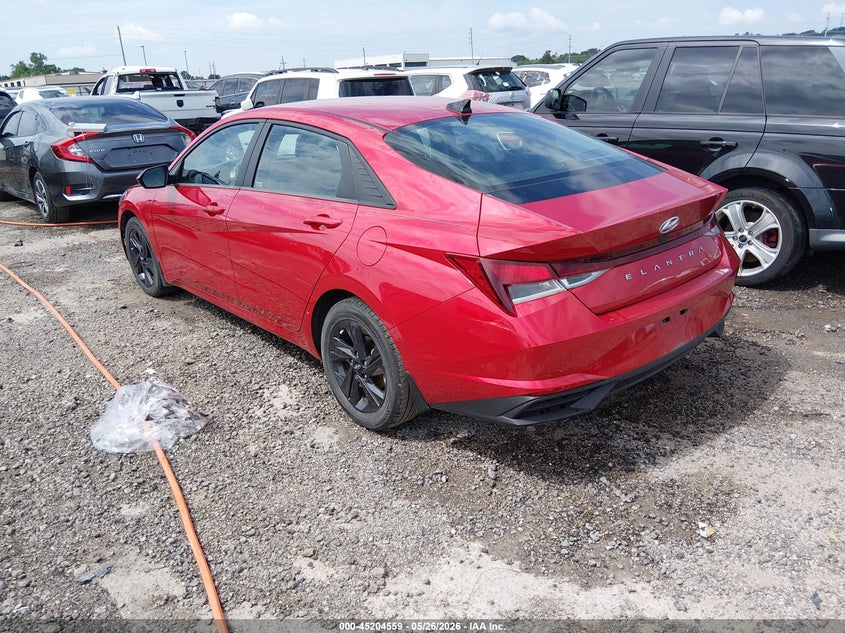 VIN 5NPLM4AG1NH066989 2022 HYUNDAI ELANTRA SEL