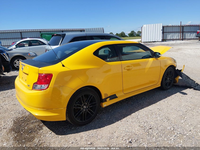 2012 Scion Tc 2.5 Tc Release Series 7.0 yellow Lot 111045204626 Vin JTKJF5C7XC3025606